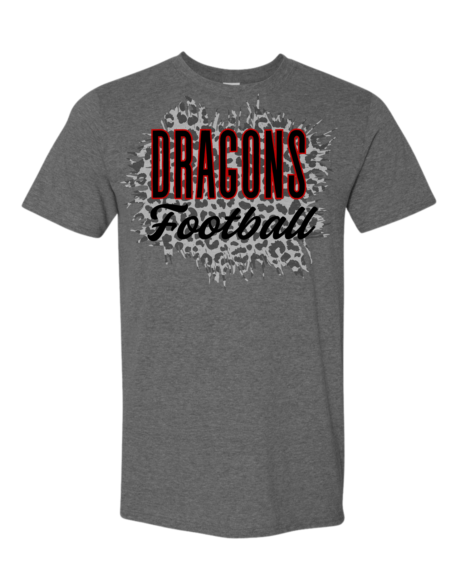 Cheetah Print Dragons Football