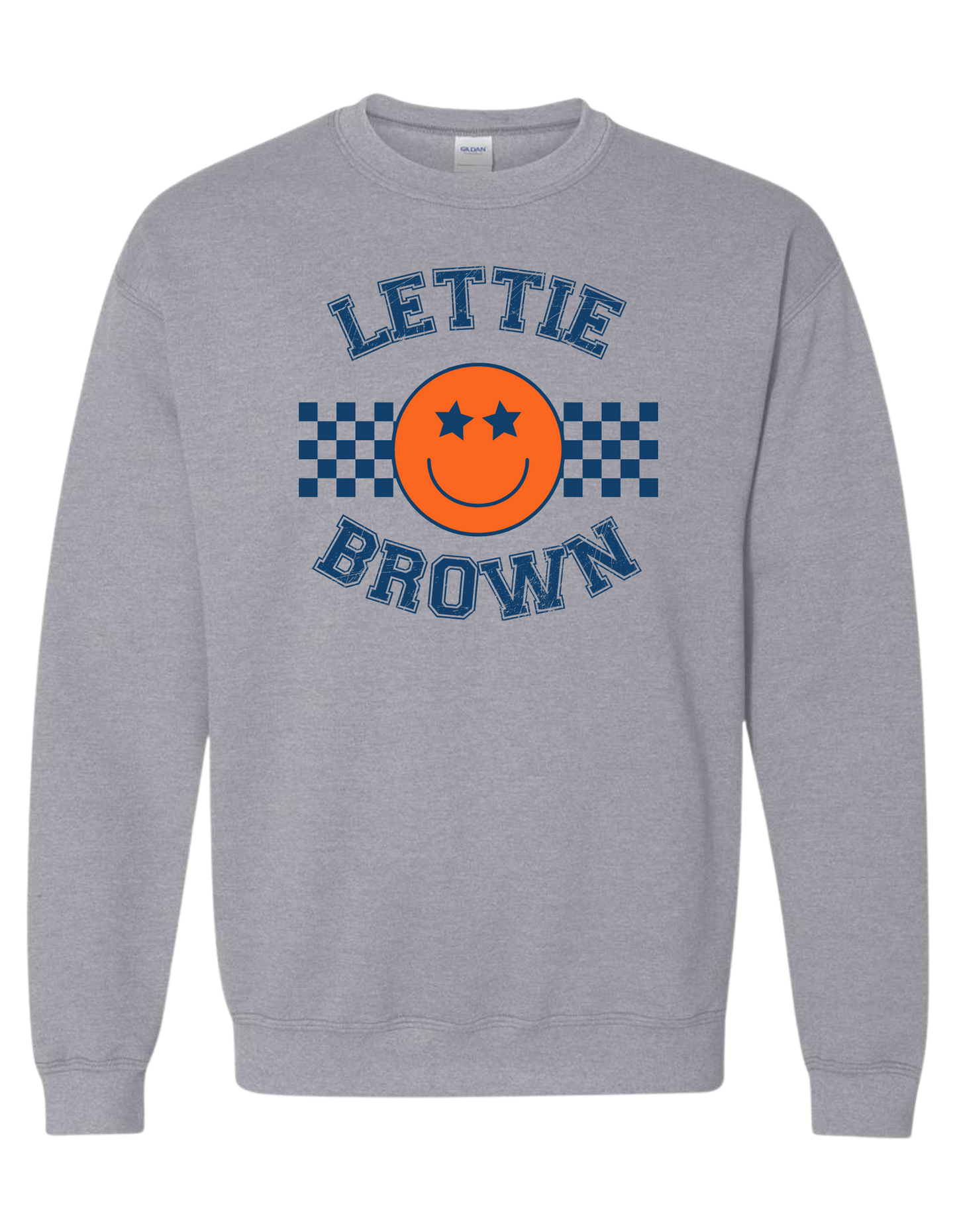 Checkered Lettie Brown