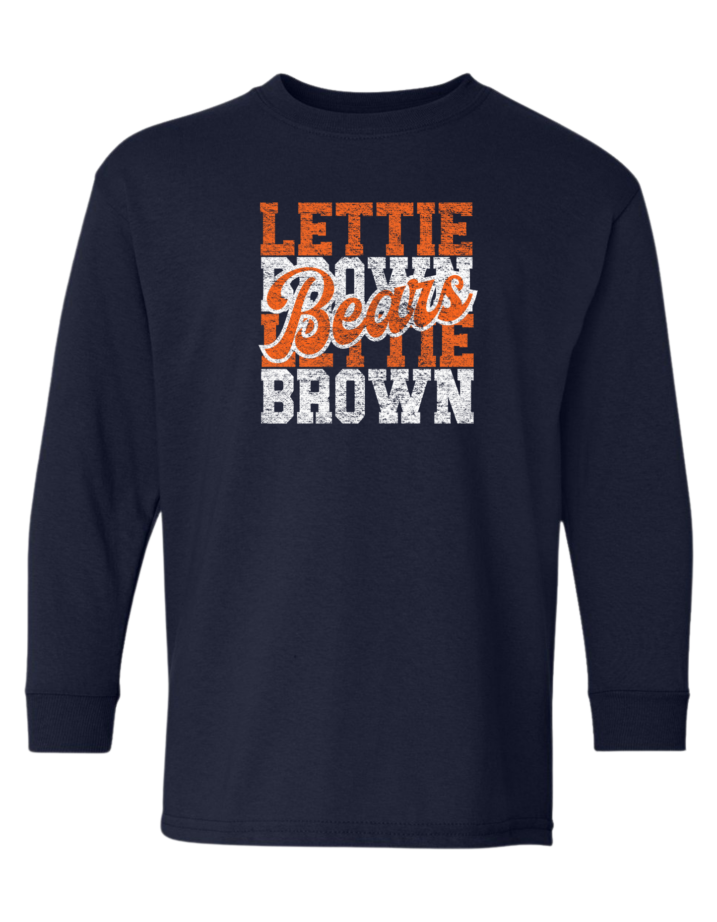 Lettie Brown Bears Distressed