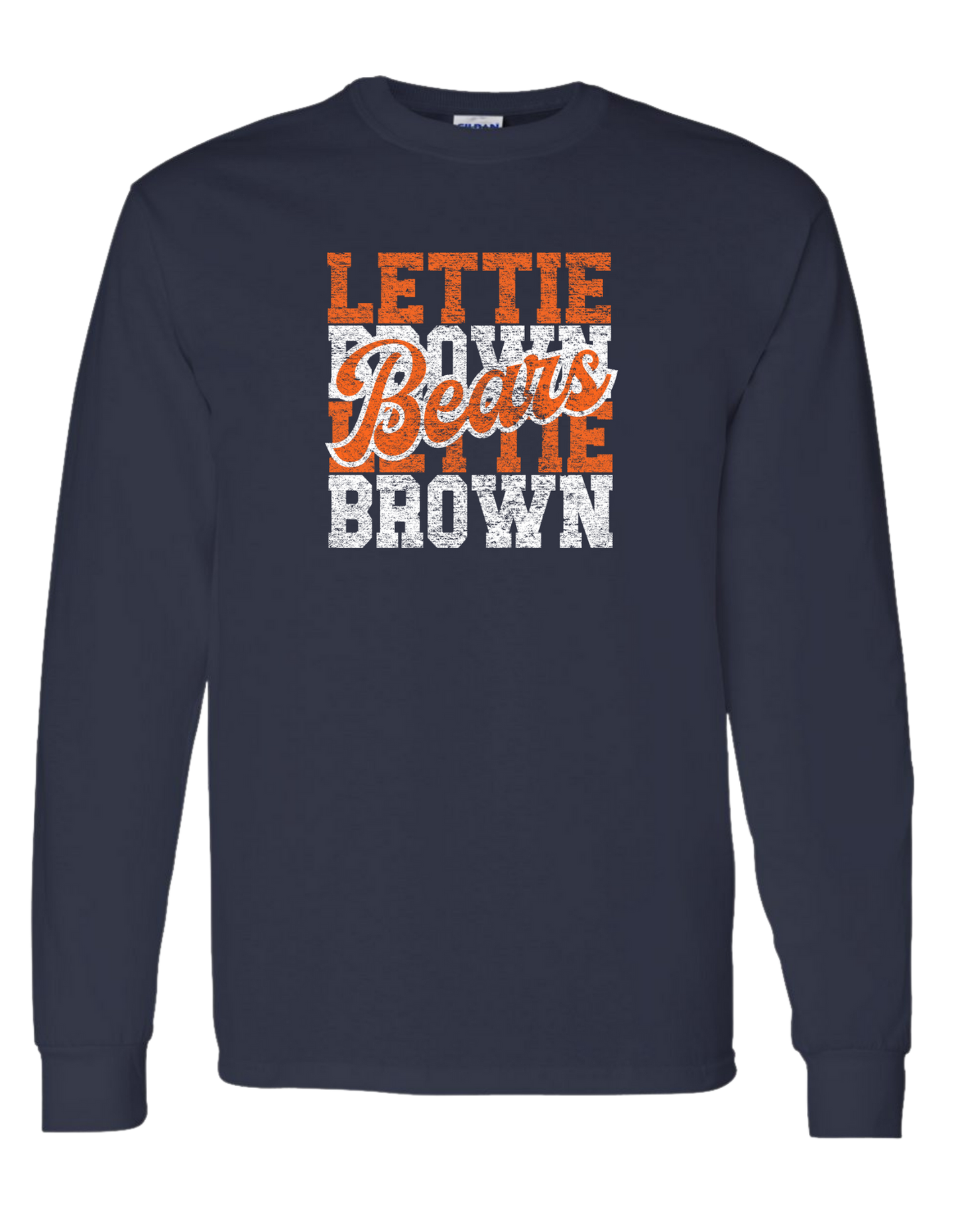 Lettie Brown Bears Distressed