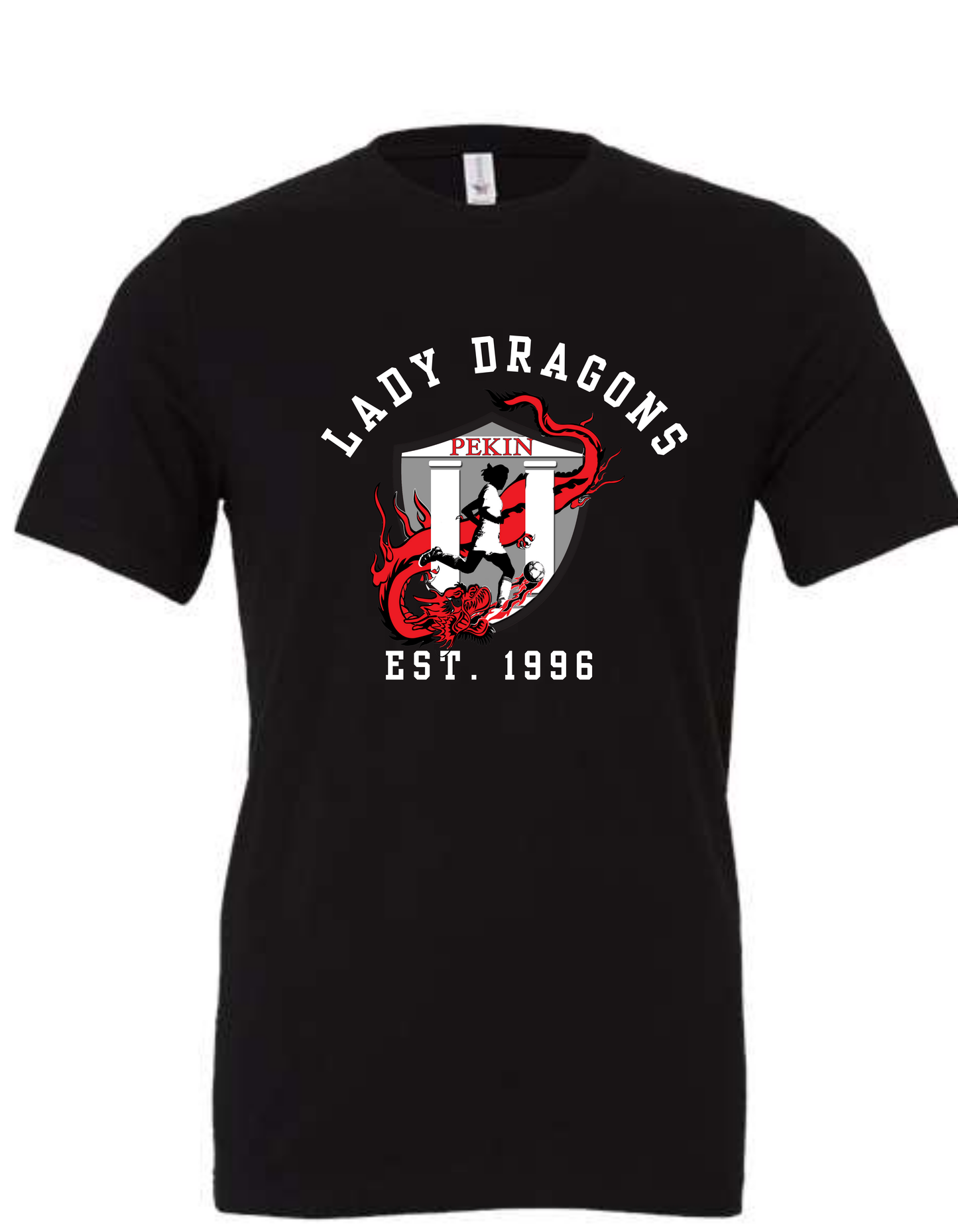 Lady Dragons Logo Tee