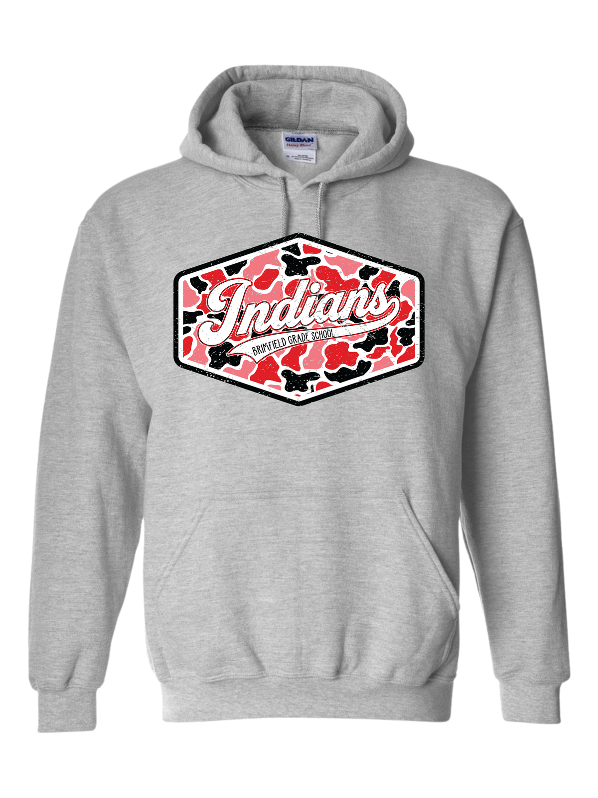 Brimfield Indians Camo Spirit