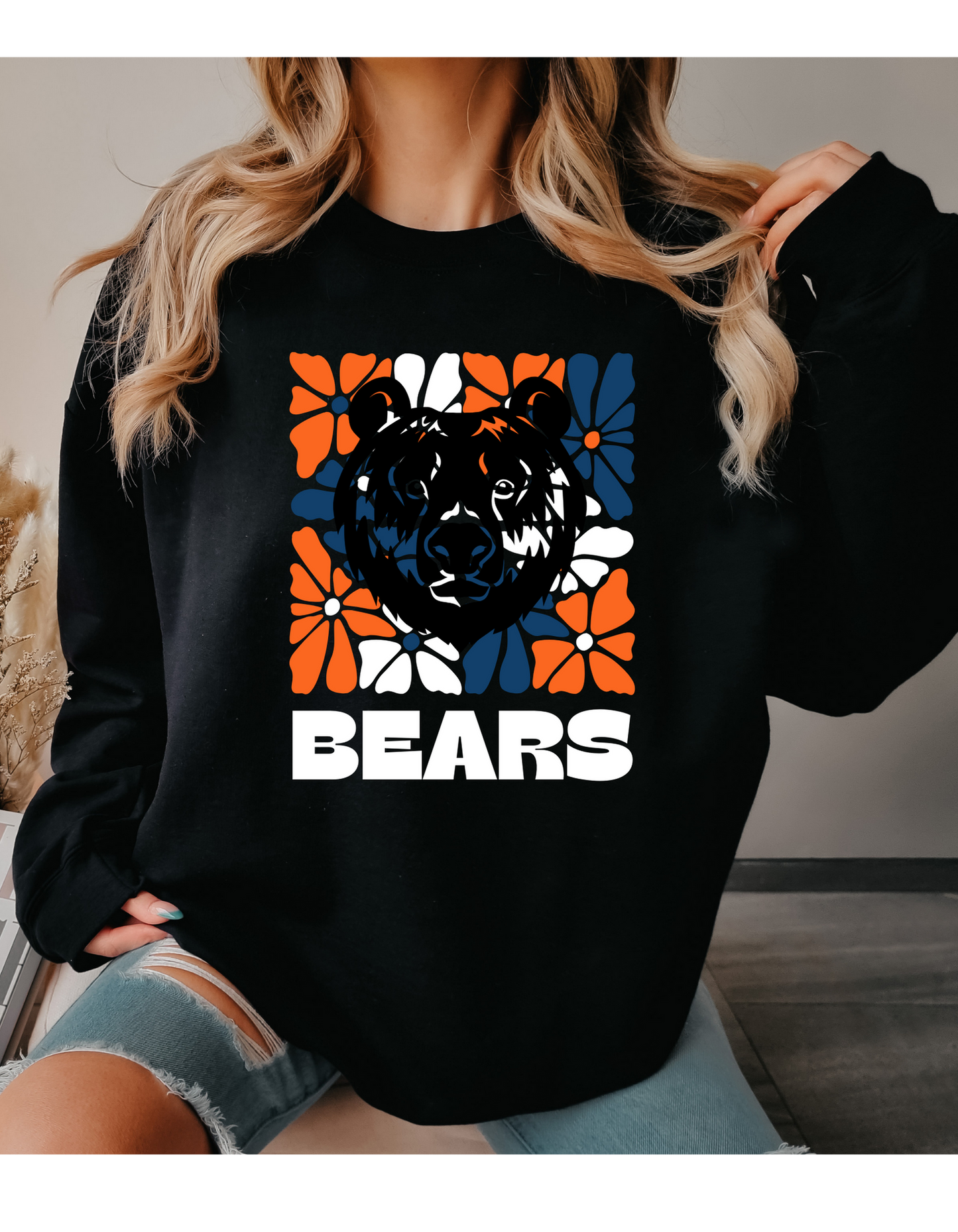 Bears Flower Print