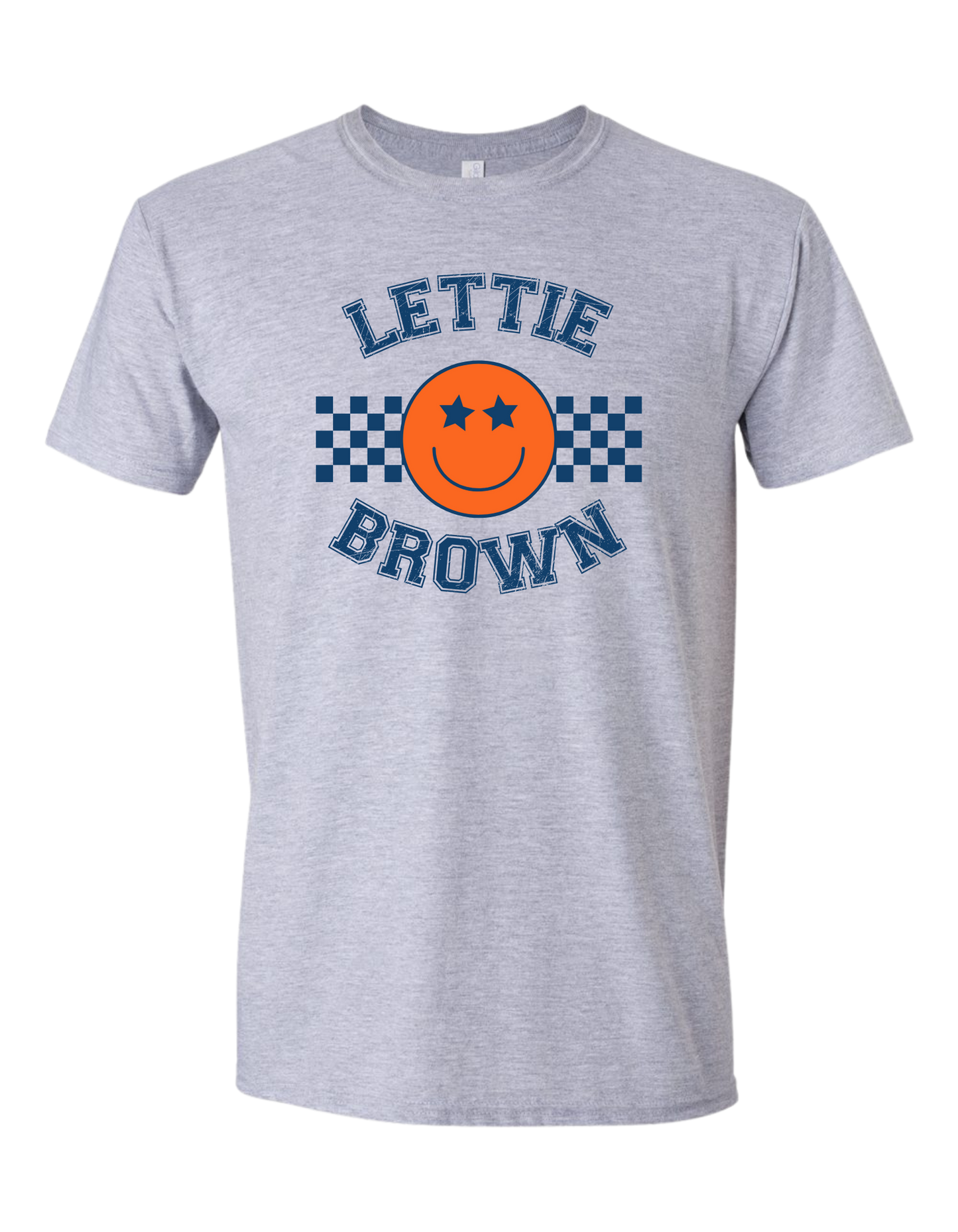 Checkered Lettie Brown