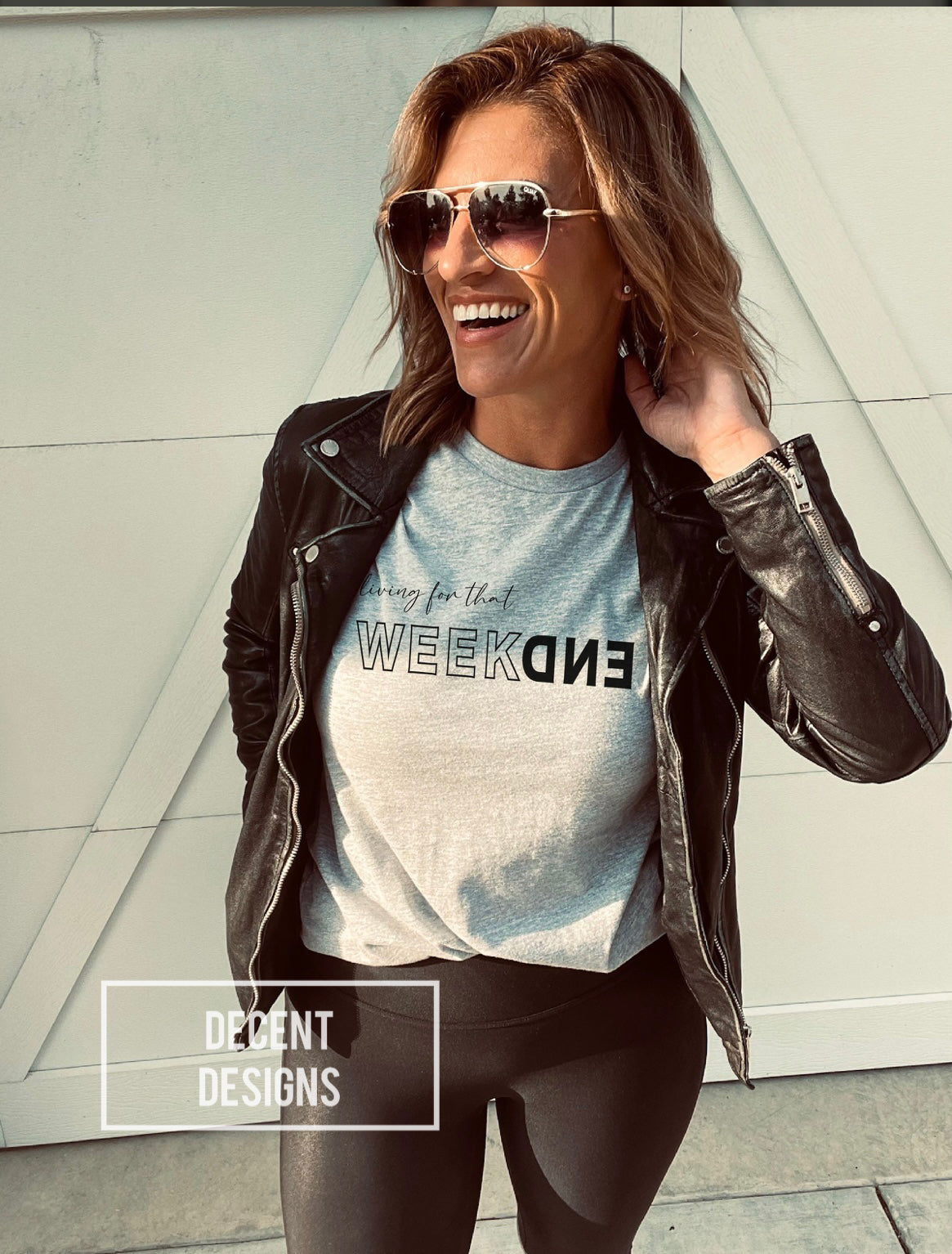 Living for the Weekend Tee