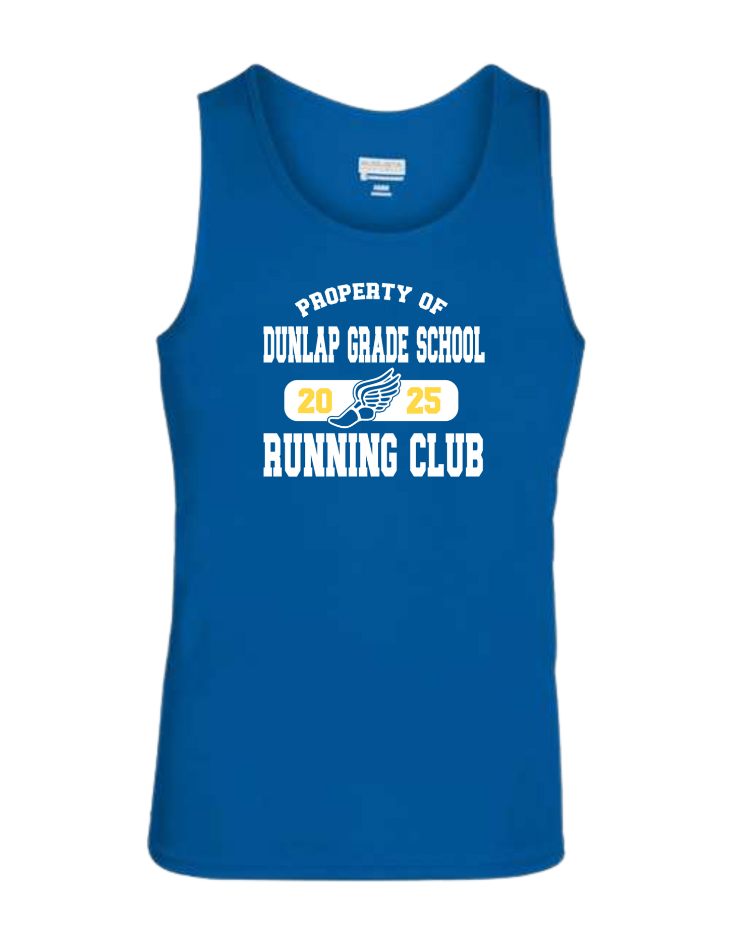 Property of DGS Running Club Youth Tank