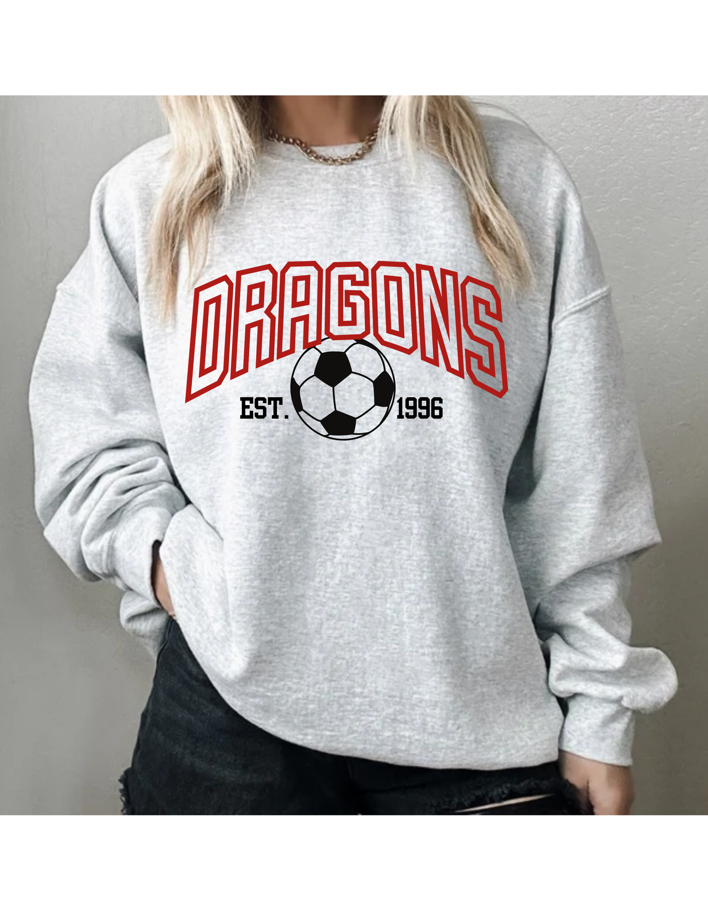 Dragons Soccer Est. 1996 Crewneck