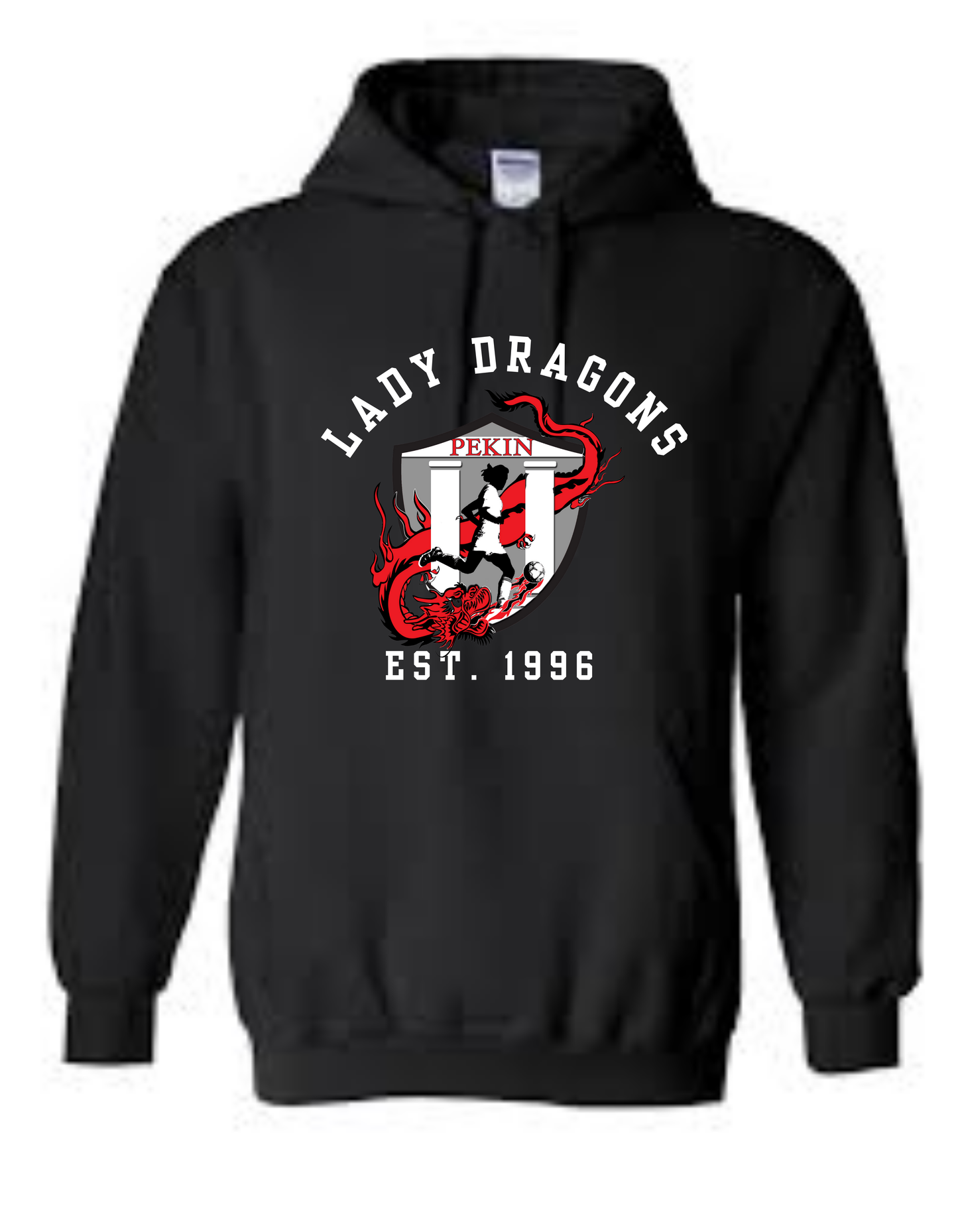 Lady Dragons Logo Hoodie