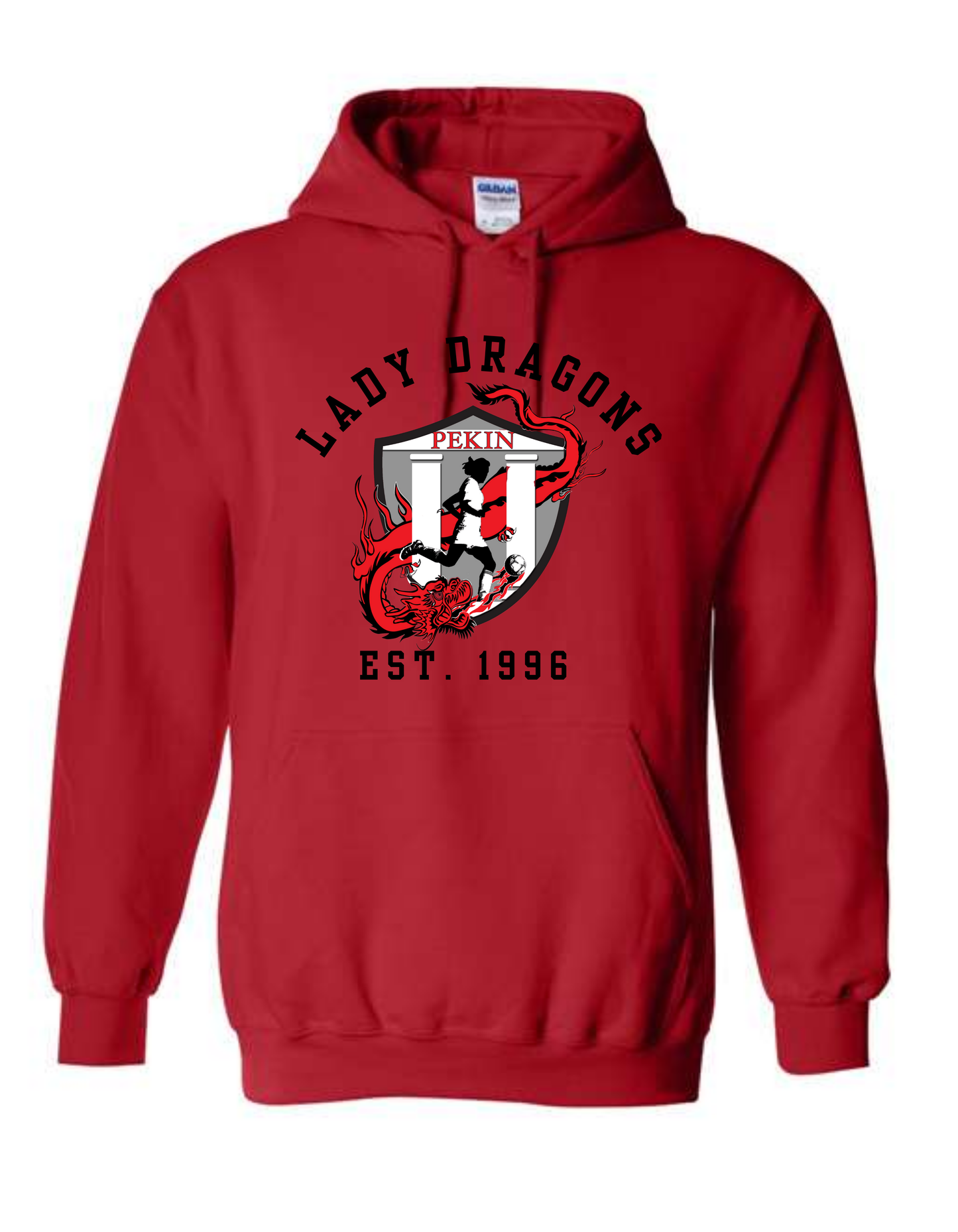 Lady Dragons Logo Hoodie