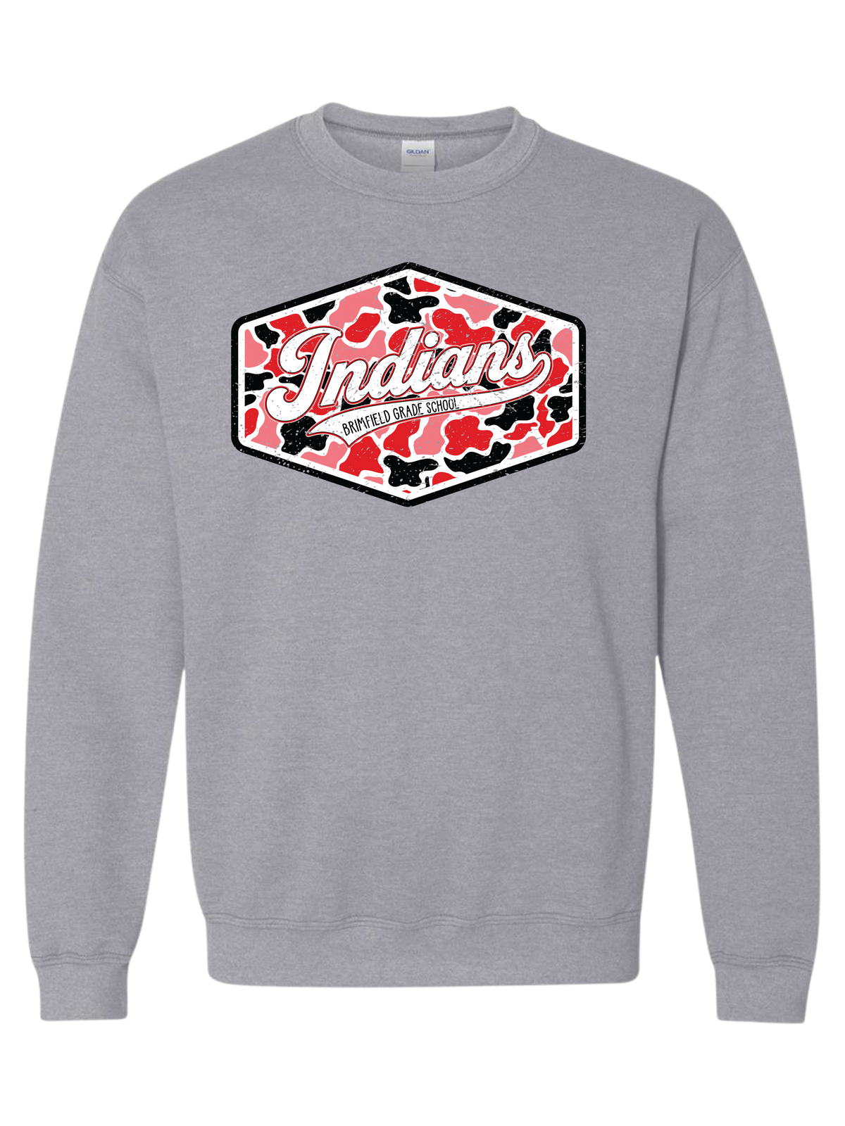 Brimfield Indians Camo Spirit