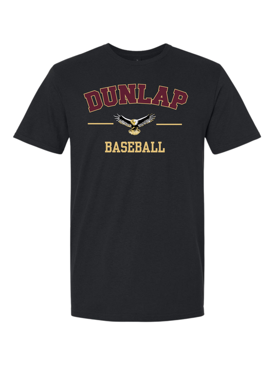 Maroon and Gold Dunlap Baseball