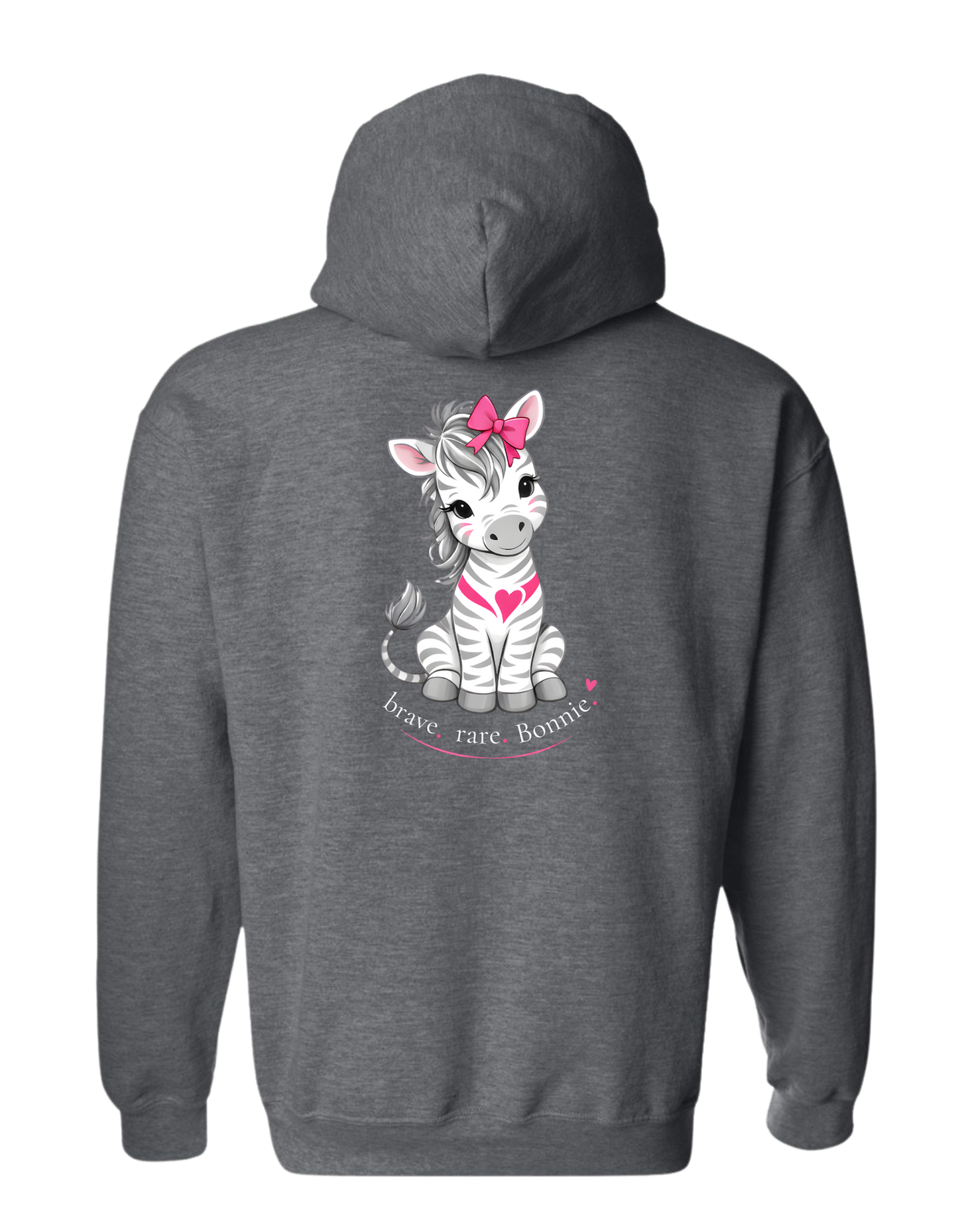 brave. rare. Bonnie. Hooded Sweatshirt