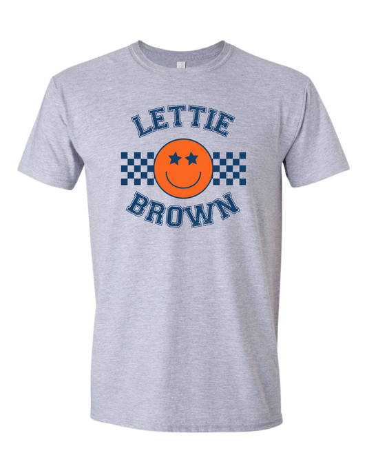 Checkered Lettie Brown
