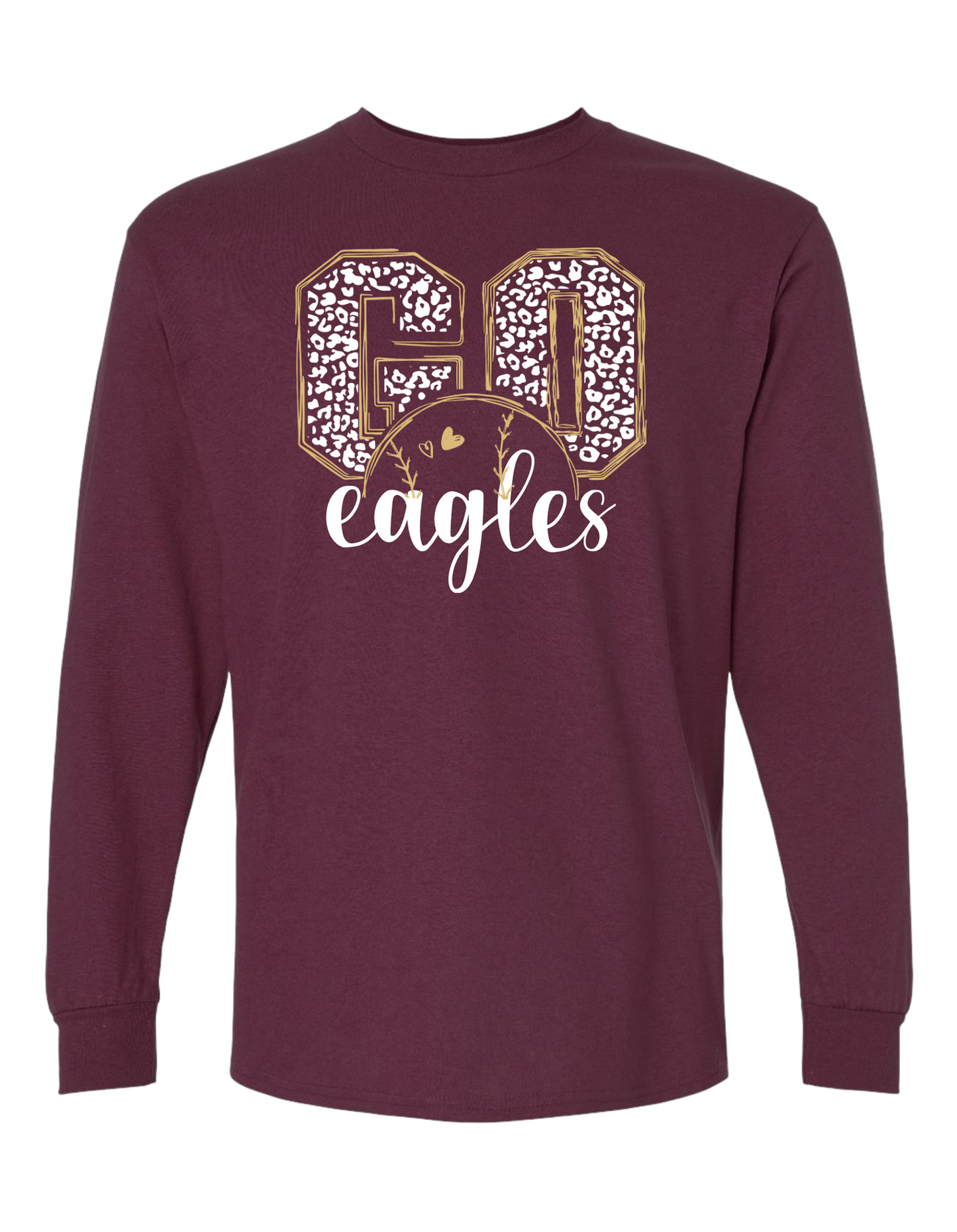 Cheetah Print Go Eagles