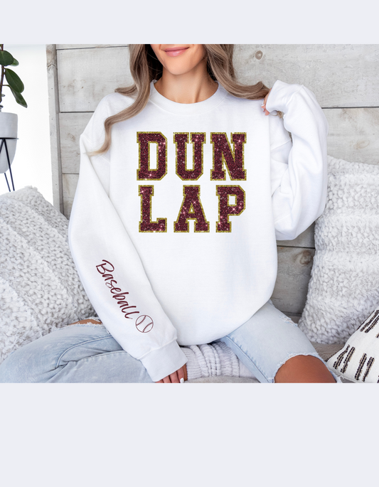 Dunlap Faux Rhinestone Sweatshirt