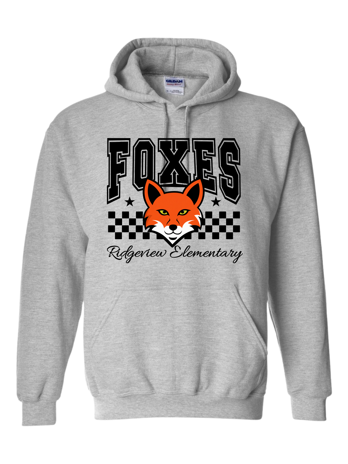 Foxes Retro Mascot