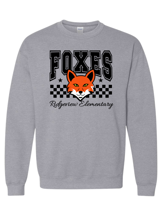 Foxes Retro Mascot