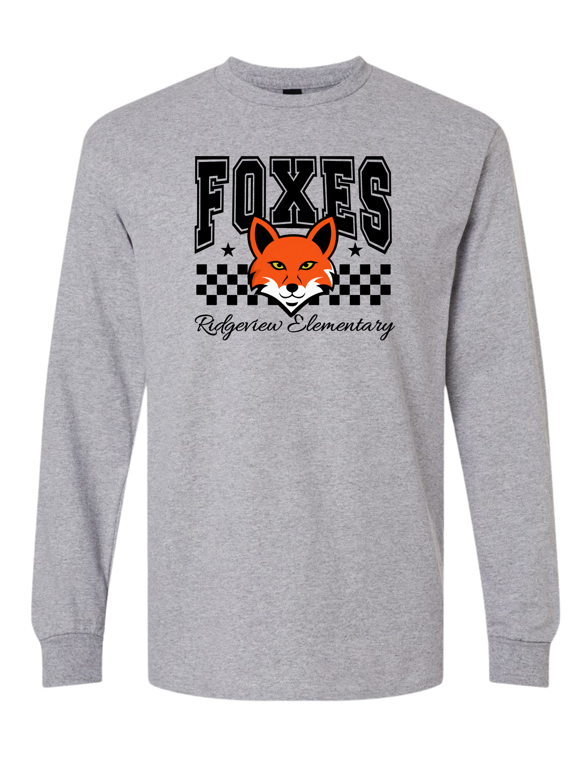 Foxes Retro Mascot