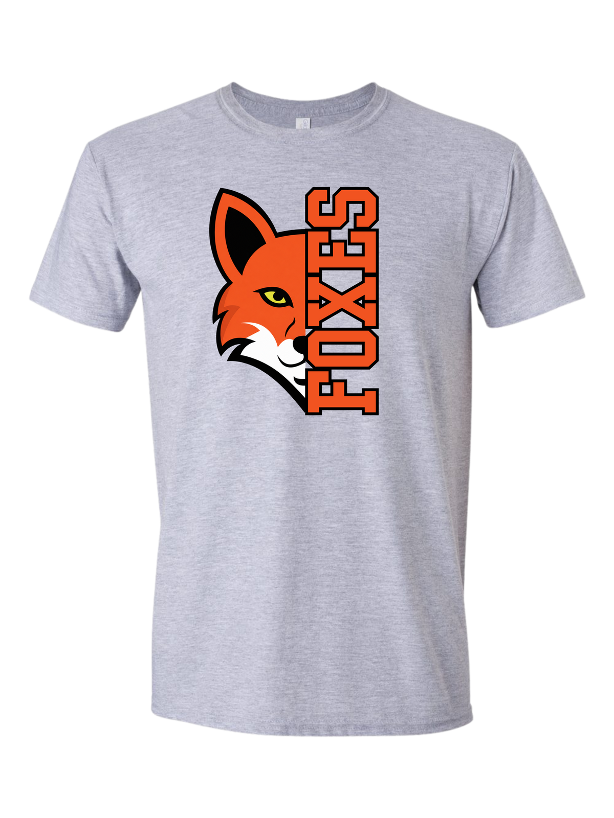 Foxes Vertical Mascot