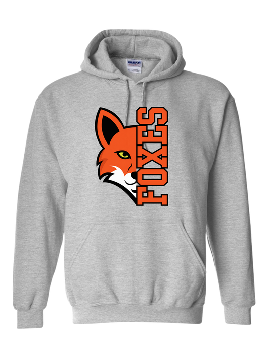 Foxes Vertical Mascot