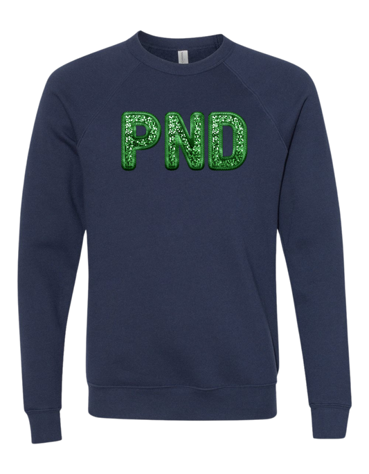 FAUX Rhinestone PND Crewneck