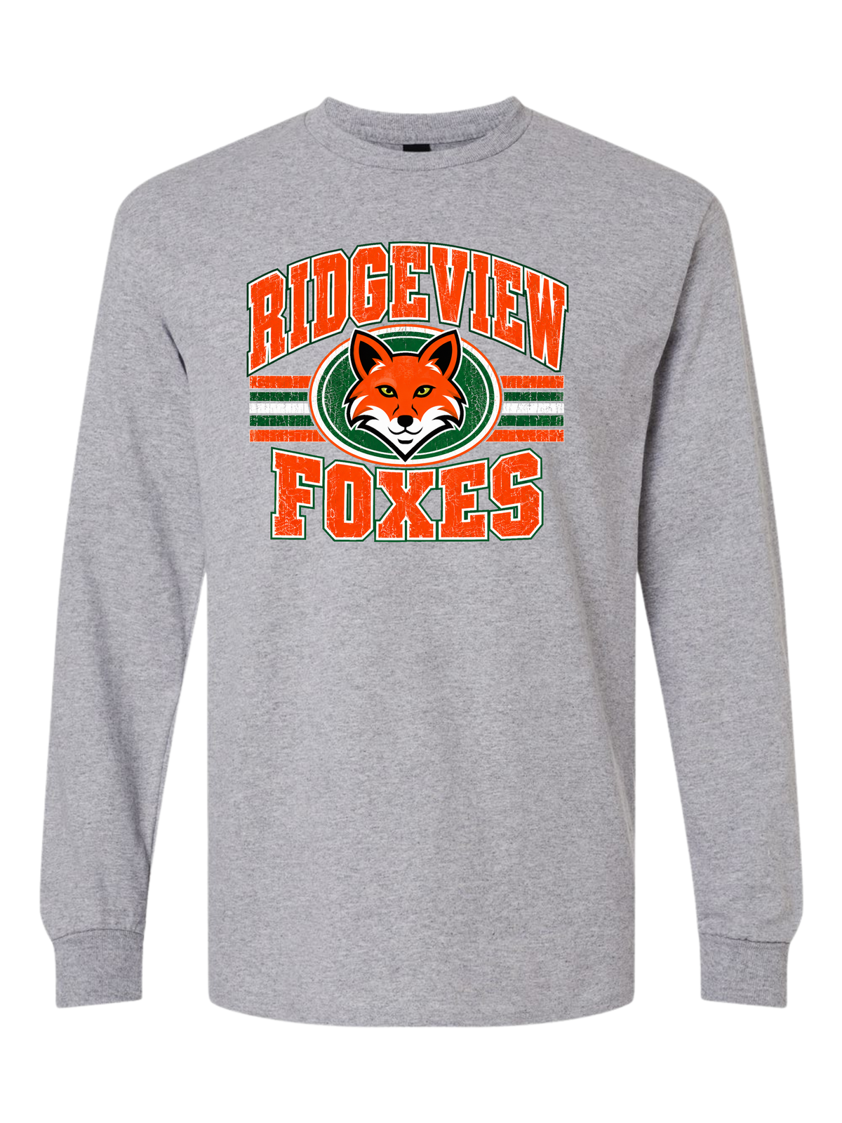 Ridgeview Foxes Retro Mascot