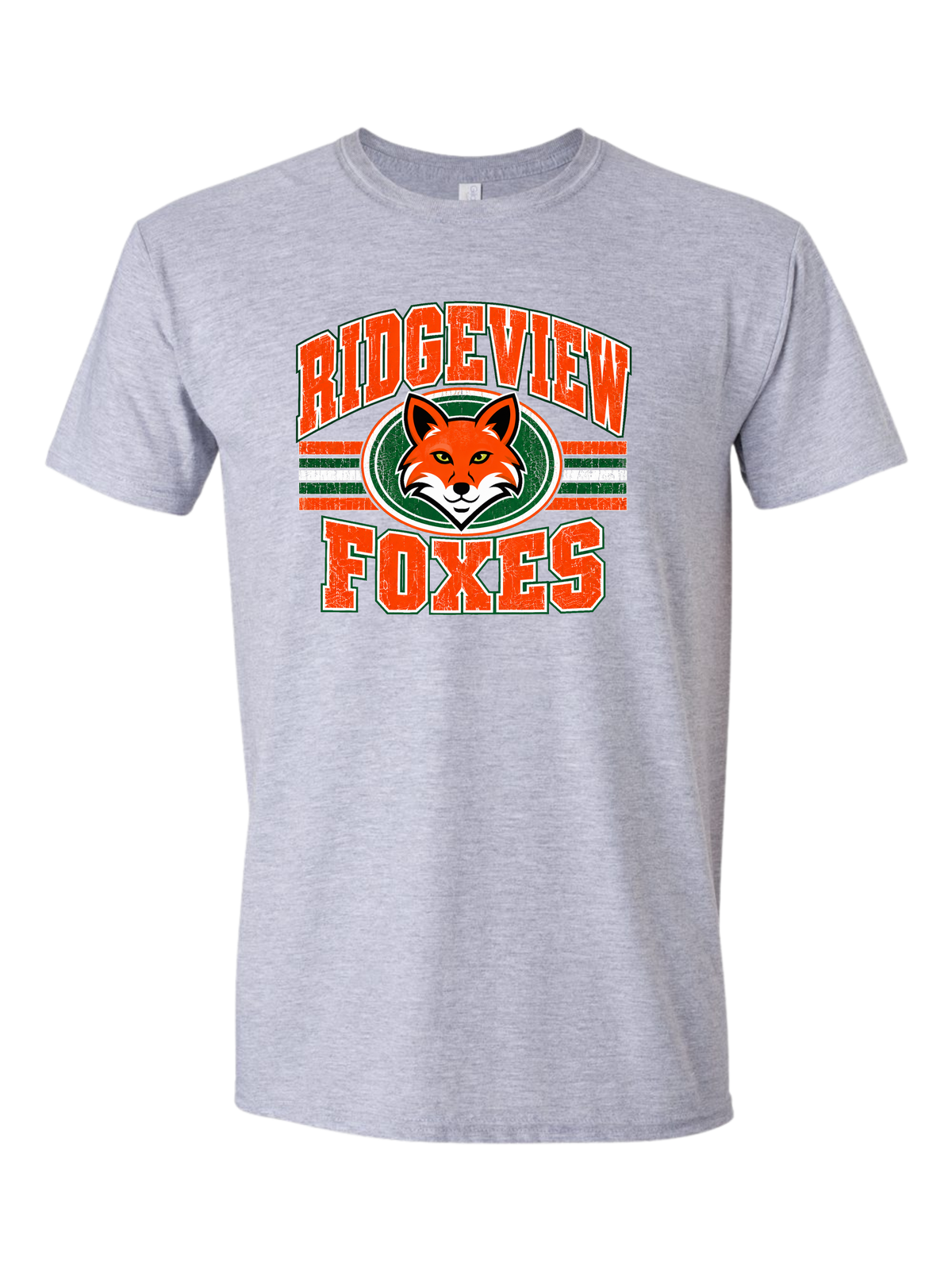 Ridgeview Foxes Retro Mascot