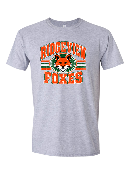 Ridgeview Foxes Retro Mascot