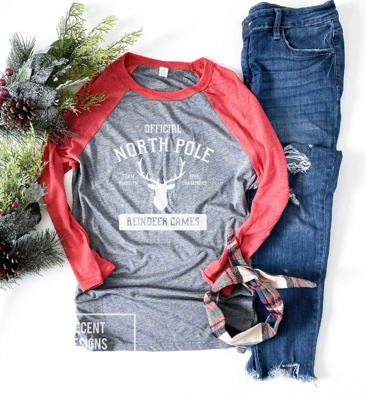 North Pole Raglan
