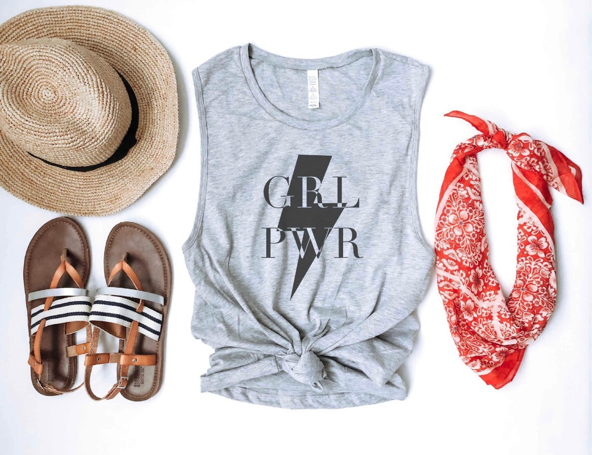 Girl Power Muscle Tank