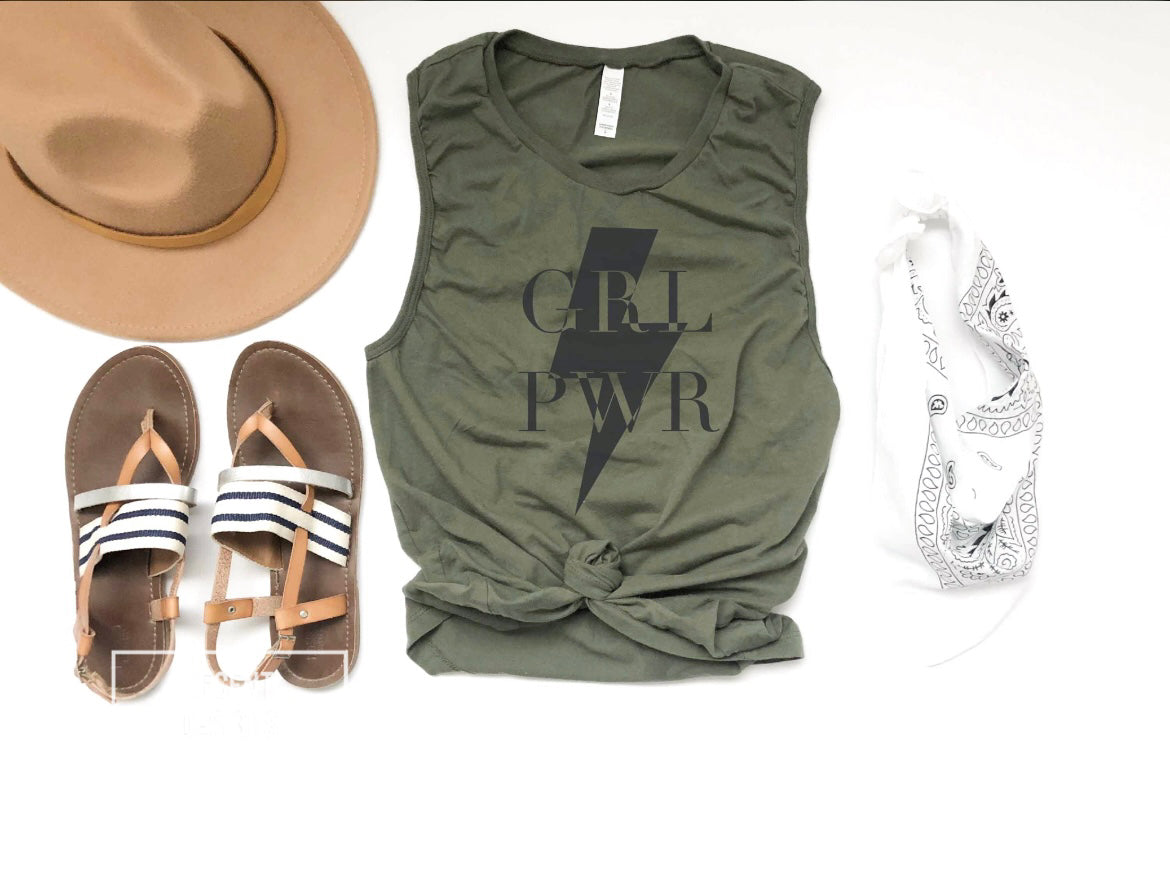 Girl Power Muscle Tank
