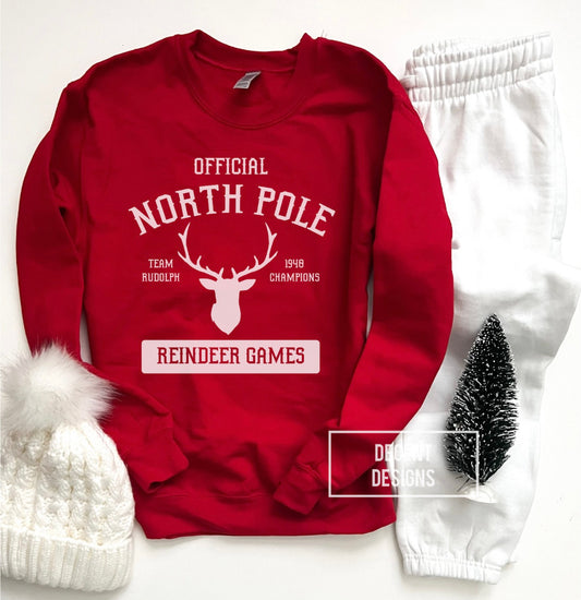 Official North Pole Reindeer Games Crew